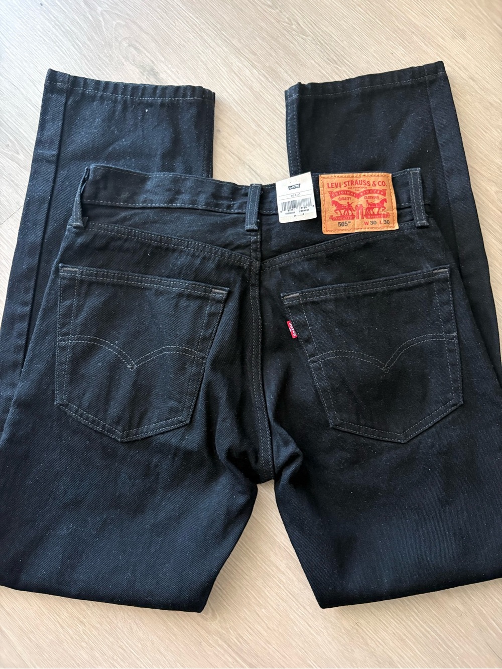 Levi's Men's Straight Jeans in Black